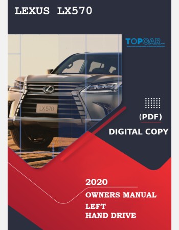 2020 lexus lx570 owners manual
